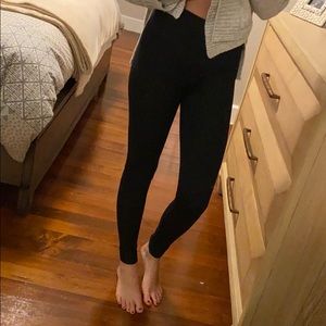 Fabletics black full length leggings